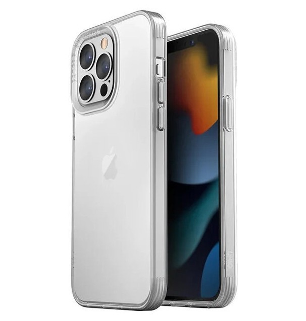 фото Чехол uniq air fender для iphone 13 pro max, прозрачный (ip6.7hyb(2021)-airfnud)