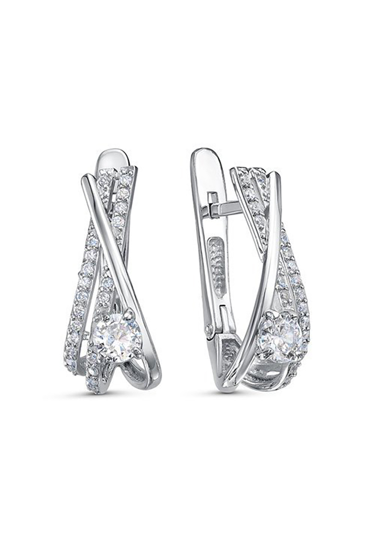 

Серьги из серебра с фианитом Kari Jewelry с1202560, с1202560