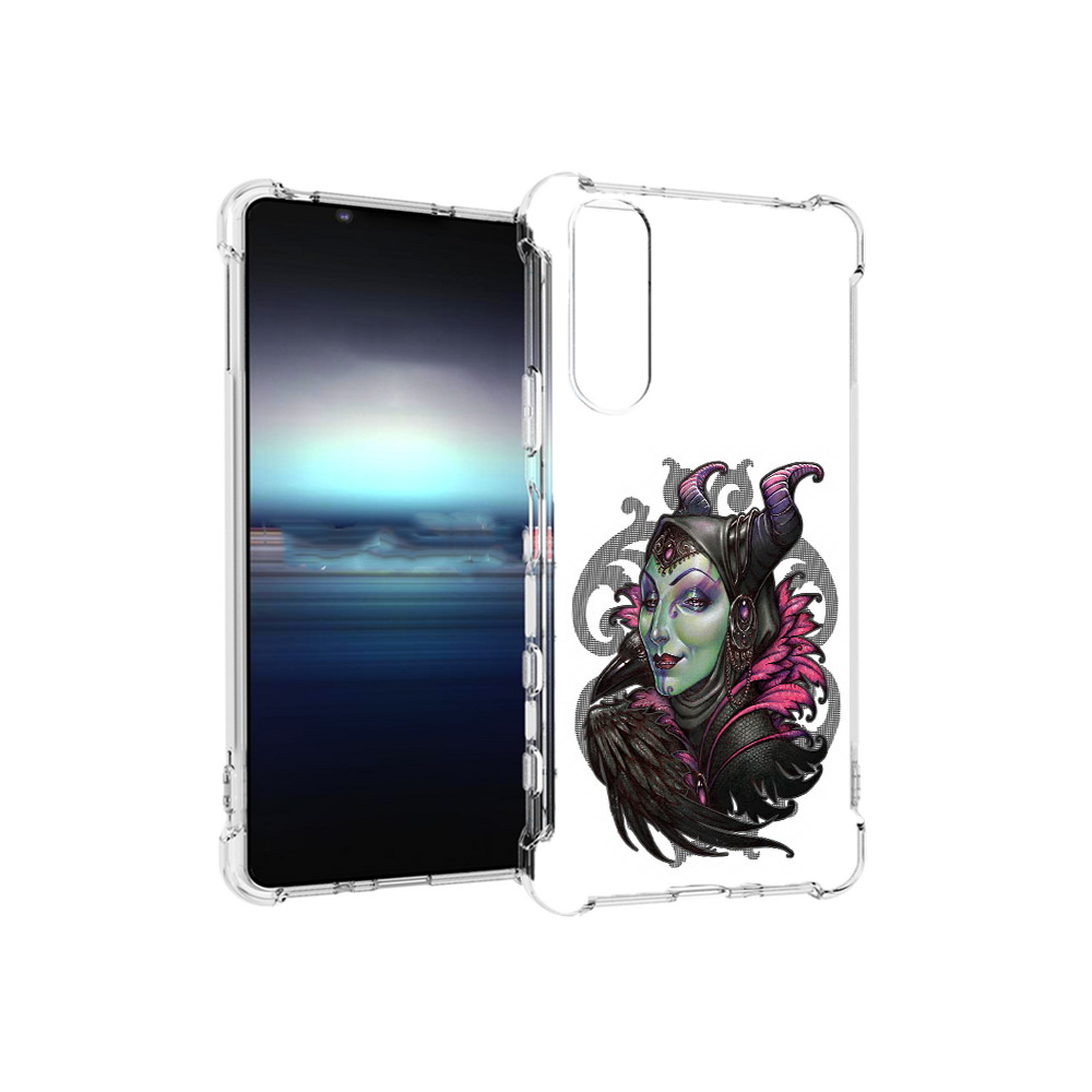 

Чехол MyPads Tocco для Sony Xperia 5 зеленая девушка с вороном (PT154834.228.357), Прозрачный, Tocco
