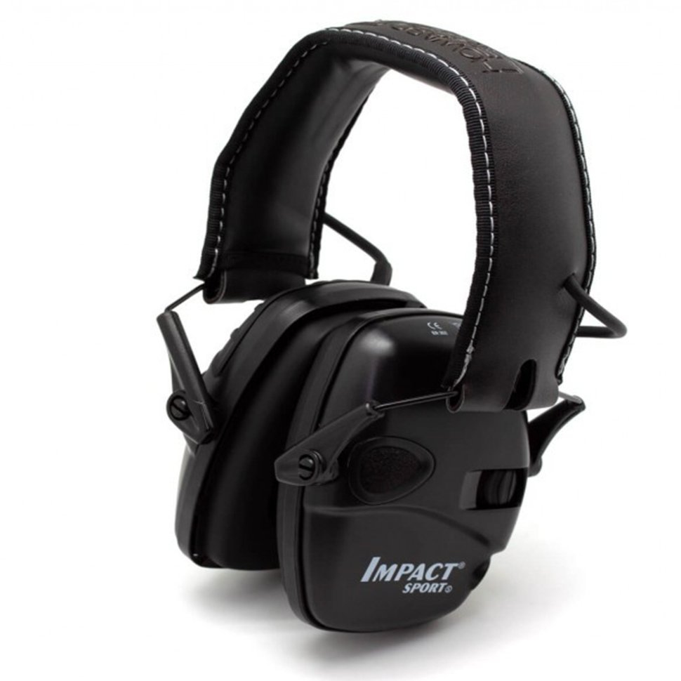 Защитные наушники для стрельбы активные Howard Leight Impact Sport черный