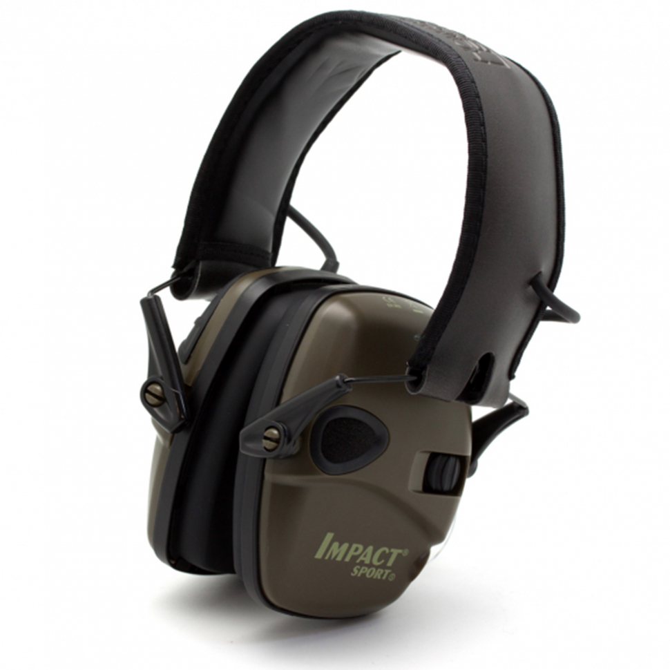 

Защитные наушники для стрельбы активные Howard Leight Impact Sport зеленый/черный, Impact Sport