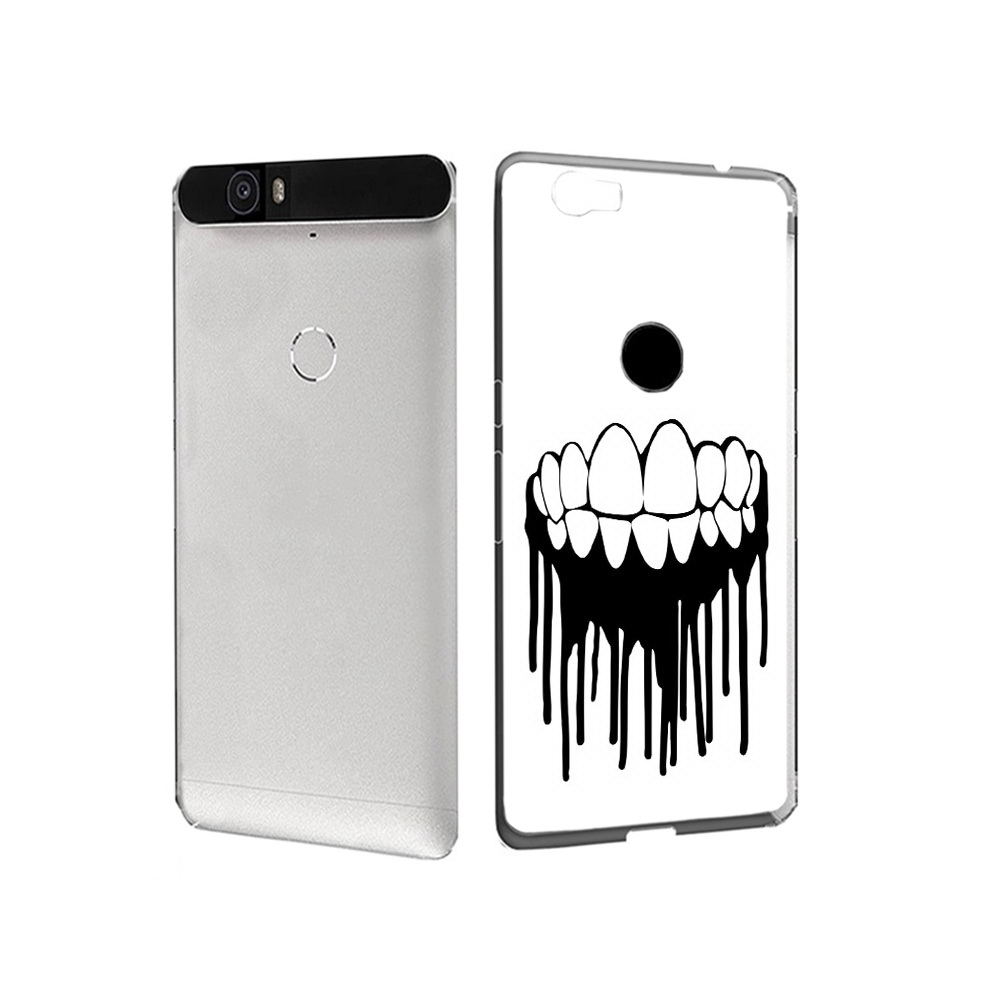 

Чехол MyPads Tocco для Huawei Nexus 6P зубы (PT17717.24.372), Прозрачный, Tocco