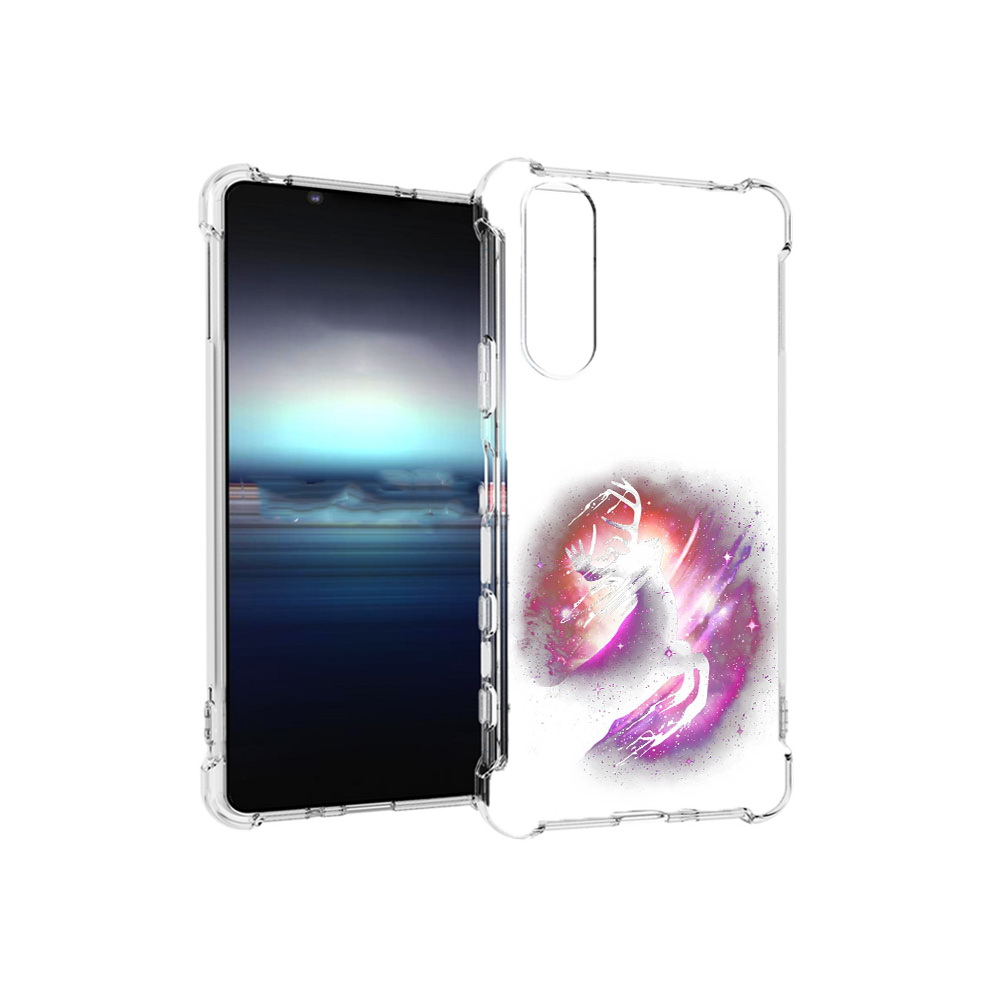 

Чехол MyPads Tocco для Sony Xperia 5 звездный олень (PT154834.228.354), Прозрачный, Tocco