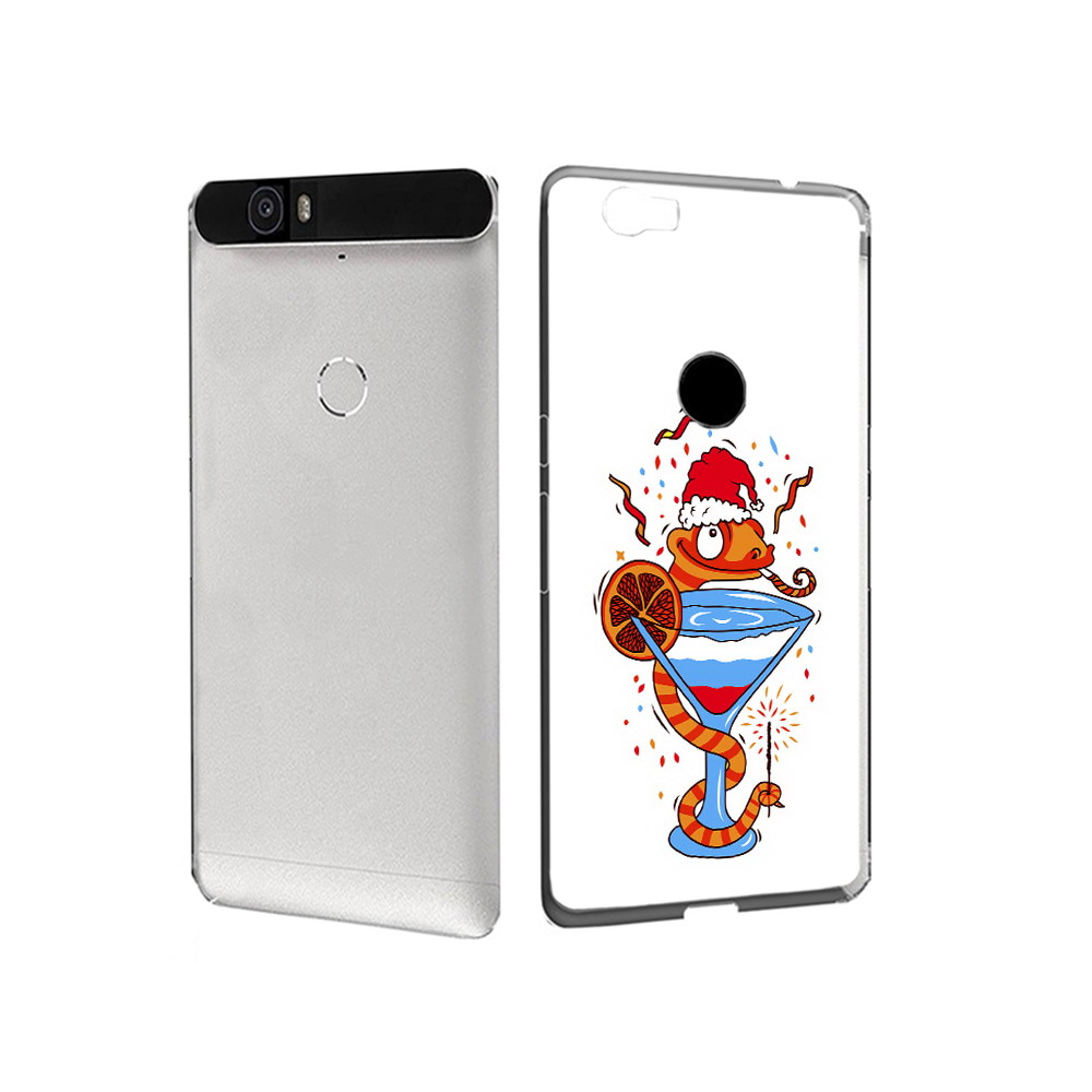 

Чехол MyPads Tocco для Huawei Nexus 6P змейка (PT17717.24.364), Прозрачный, Tocco