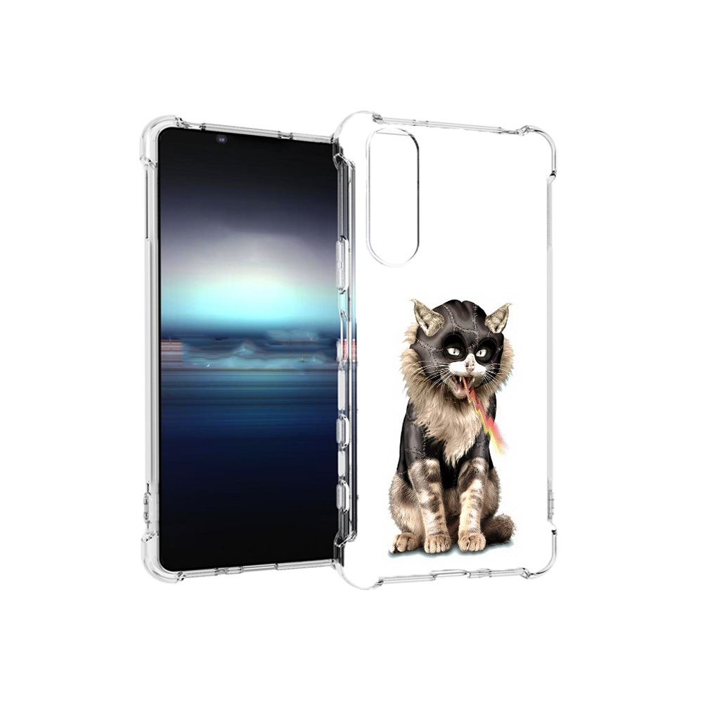 

Чехол MyPads Tocco для Sony Xperia 5 дьяволский кот (PT154834.228.341), Прозрачный, Tocco