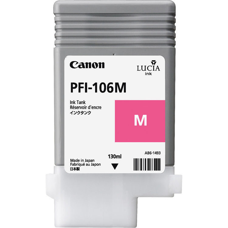 

Картридж для струйного принтера Canon PFI-106 (6623B001) пурпурный, оригинальный, PFI-106