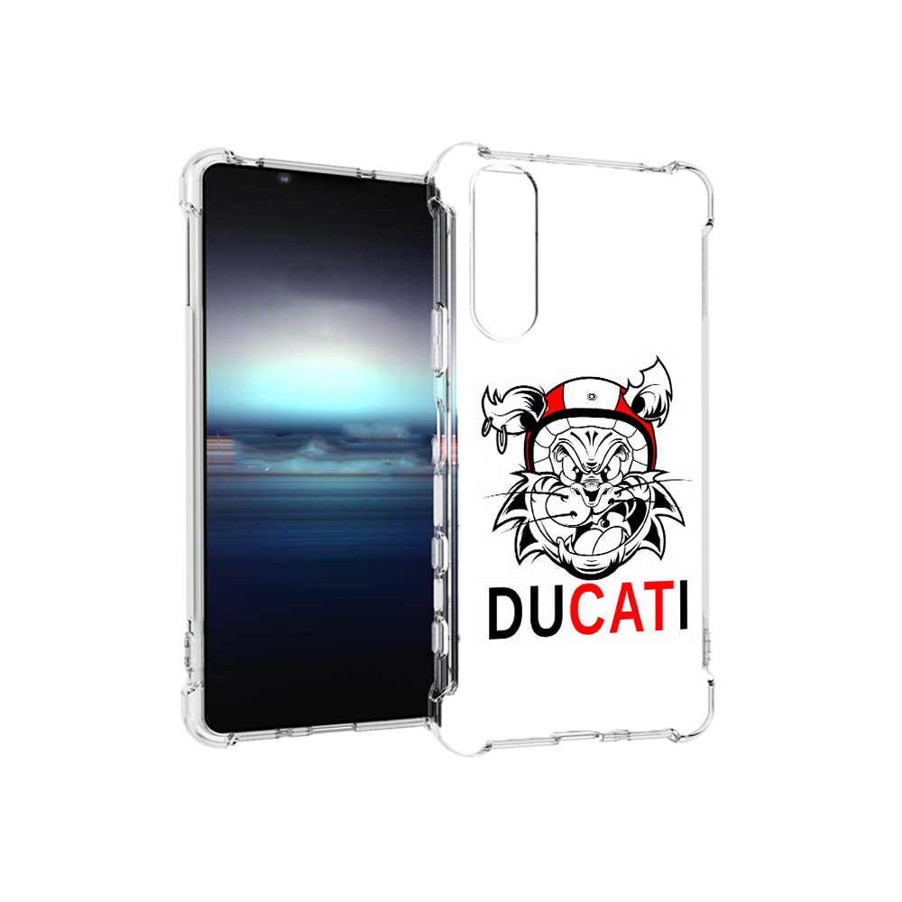 

Чехол MyPads Tocco для Sony Xperia 5 дукати (PT154834.228.339), Прозрачный, Tocco