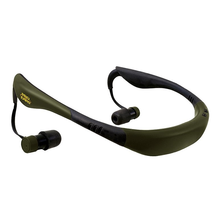 Защитные наушники для стрельбы активные Pro Ears Stealth зеленый/черный