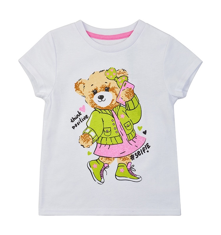 

Футболка детская Kari Kids AW24C50202709, белый, 3-4, 231495