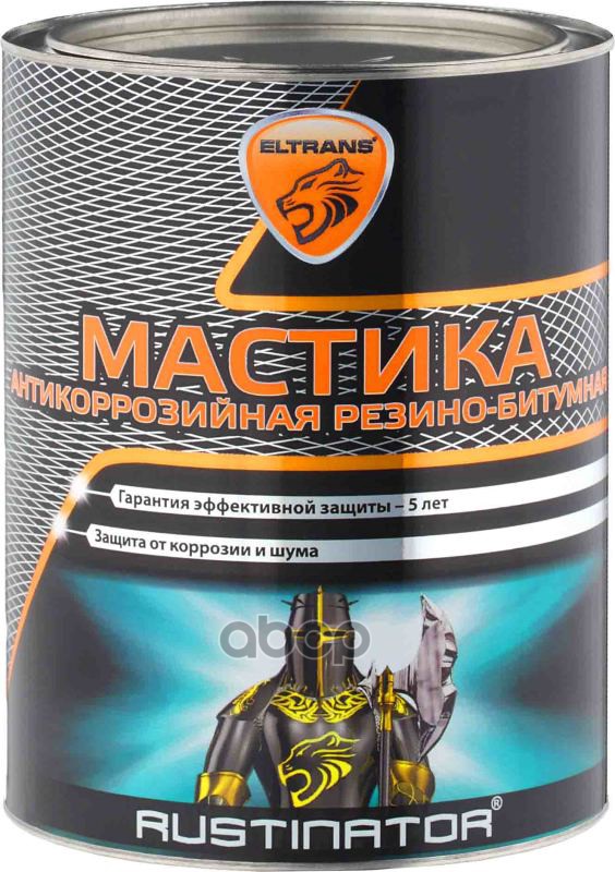 

Антикоррозийная мастика eltrans el-0209.01 бпм-3 1,0 кг резинобитумная