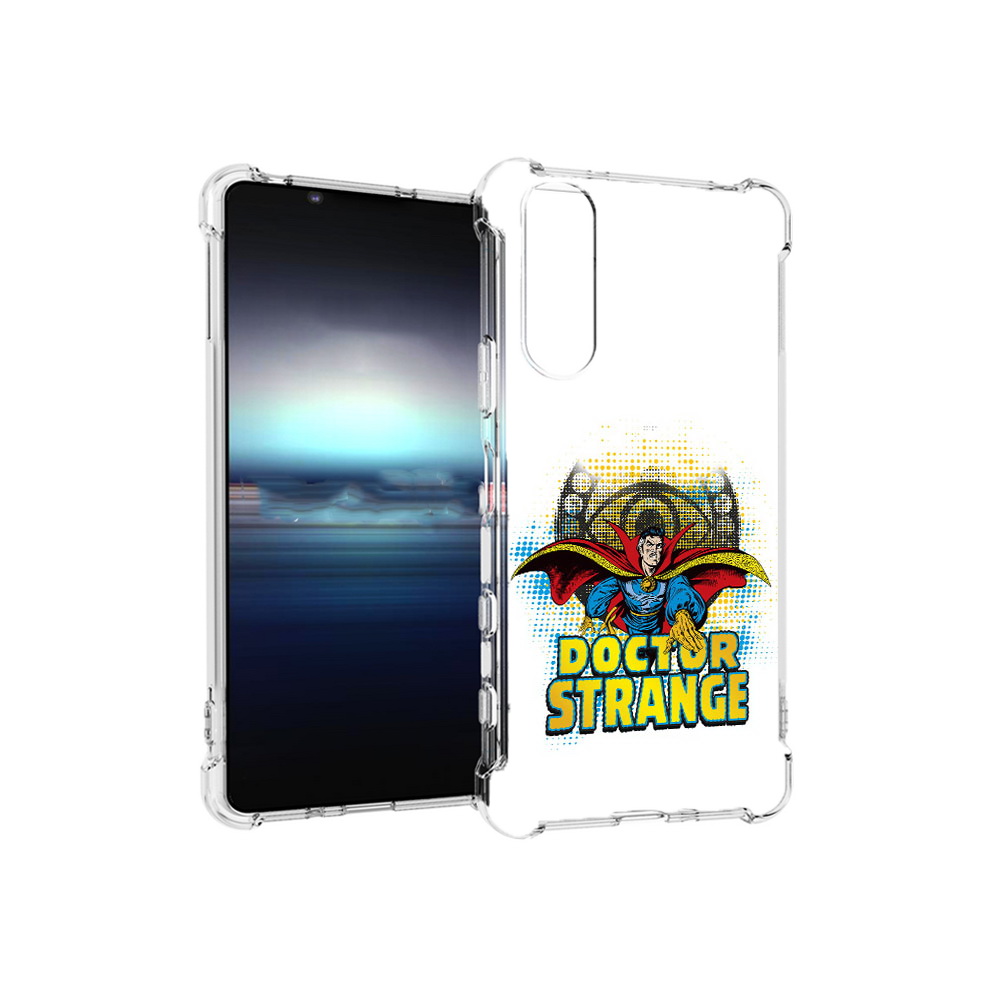 

Чехол MyPads Tocco для Sony Xperia 5 доктор стренж рисунок (PT154834.228.335), Прозрачный, Tocco