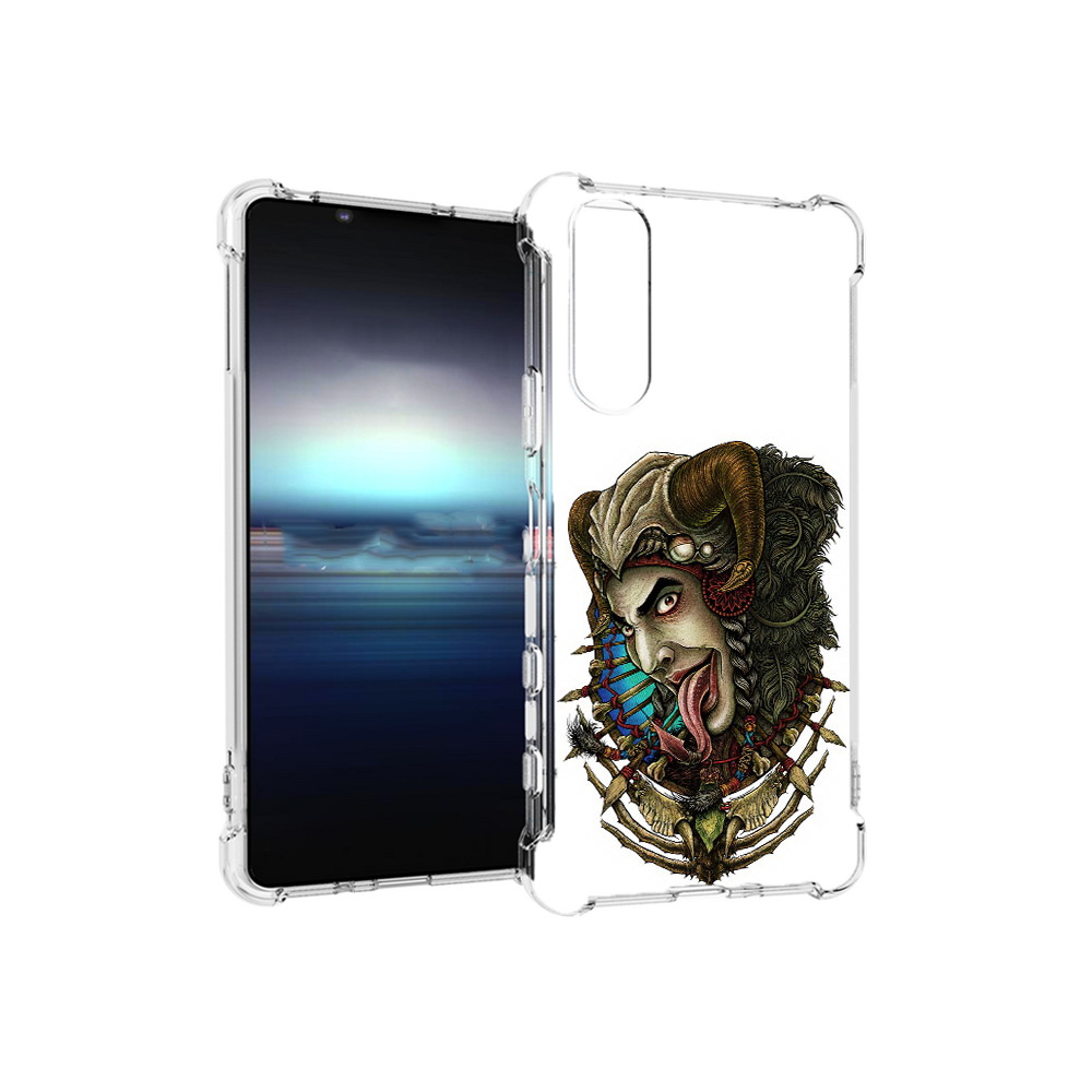 

Чехол MyPads Tocco для Sony Xperia 5 длинный язык (PT154834.228.330), Прозрачный, Tocco
