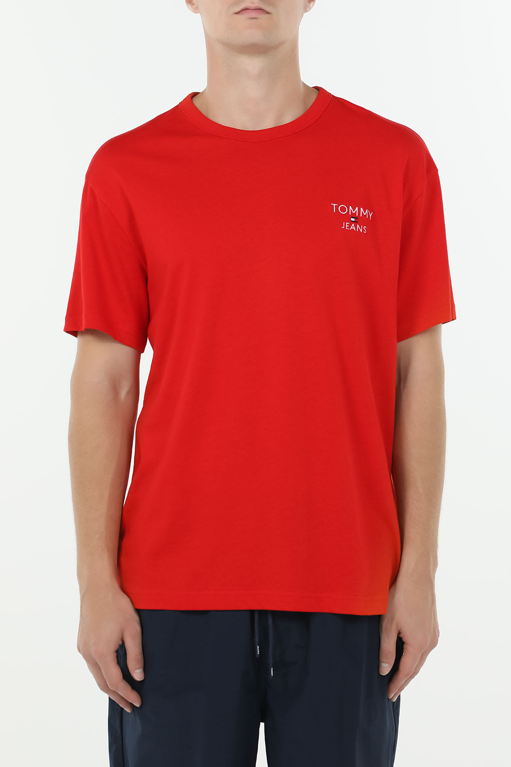

Футболка мужская Tommy Jeans DM0DM18872 красная S, Красный, DM0DM18872