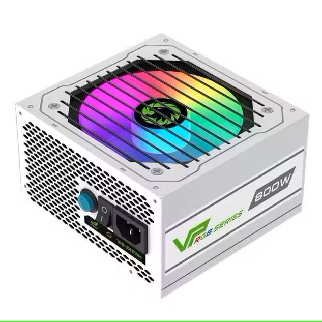 

Блок питания GAMEMAX VP-800 800W (VP-800-RGB WHITE), Белый, VP-800