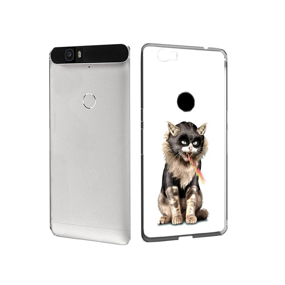 

Чехол MyPads Tocco для Huawei Nexus 6P дьяволский кот (PT17717.24.341), Прозрачный, Tocco