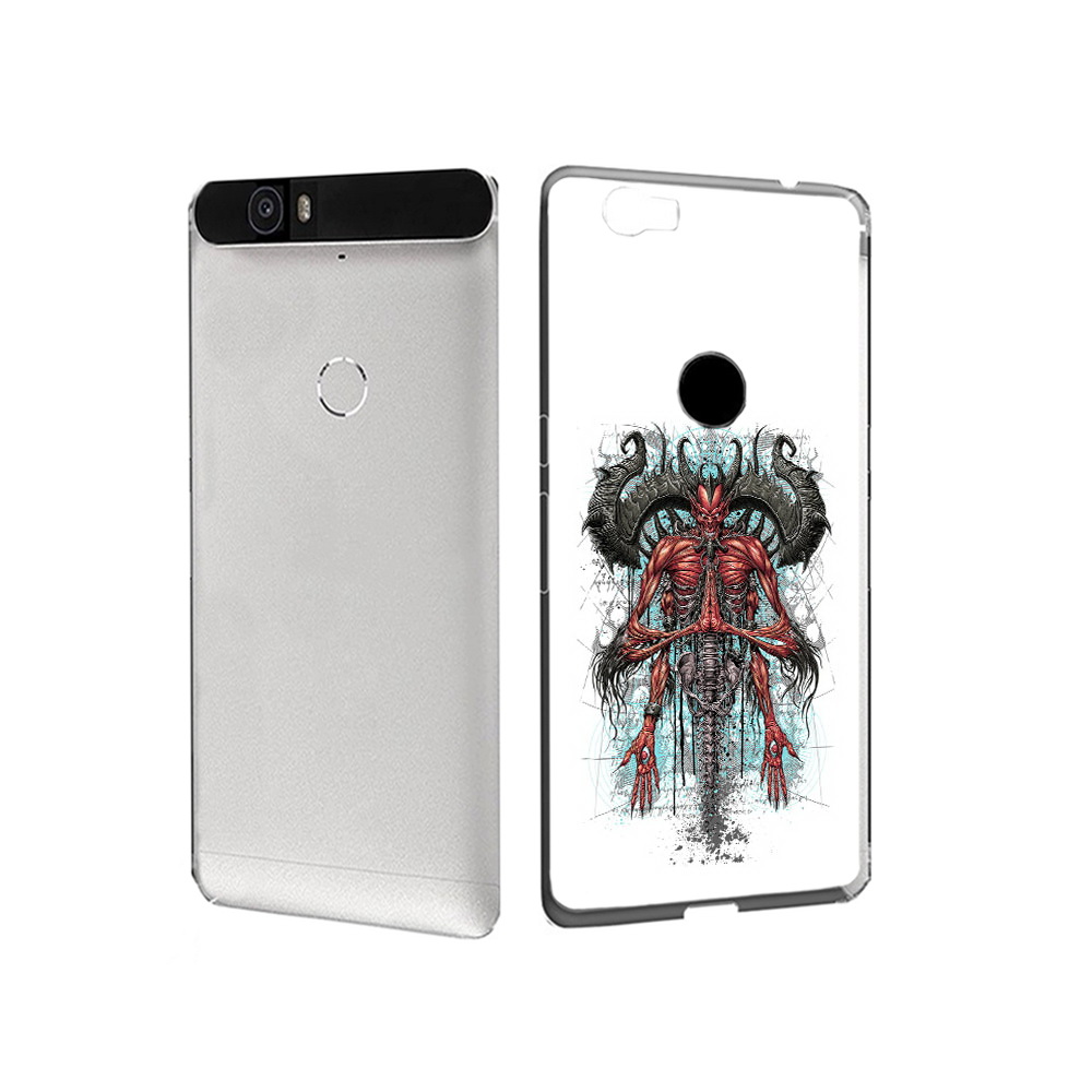 

Чехол MyPads Tocco для Huawei Nexus 6P дьявол (PT17717.24.340), Прозрачный, Tocco