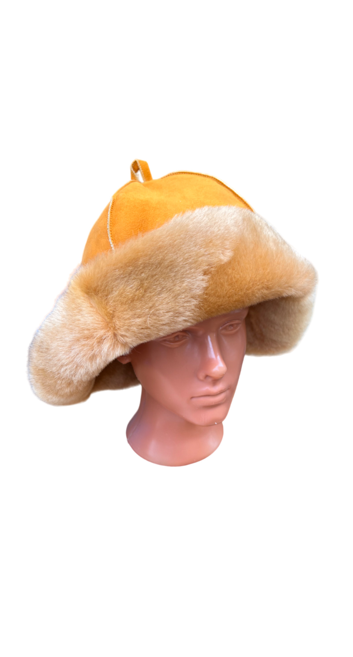 Шапка для бани FUR BOMB Orangeorange1, женская, оранжевая