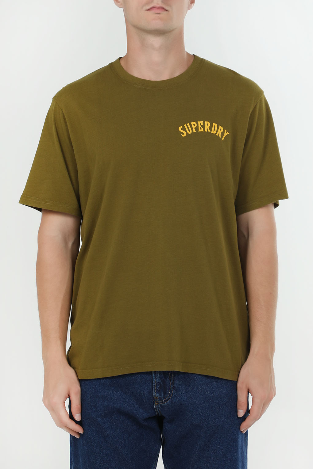 

Футболка мужская Superdry M1011896B зеленая M, Зеленый, M1011896B