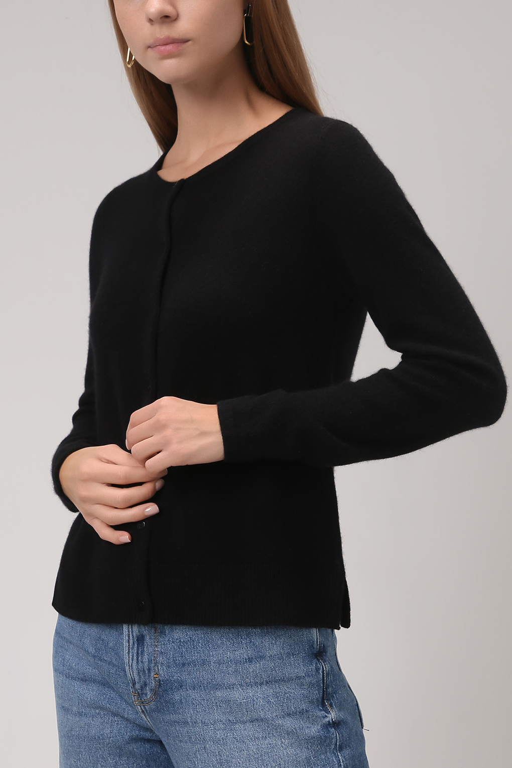 

Кардиган женский cut & pret 2110 CAMU черный 2XL, 2110 CAMU