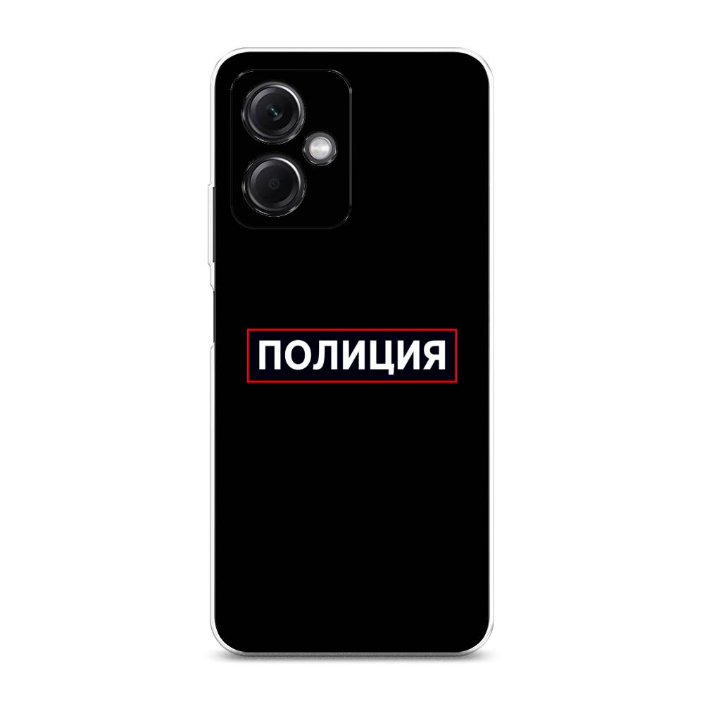 

Чехол Awog на Xiaomi Redmi Note 12 5G "Police logo", Черный;белый;красный, 316950-5