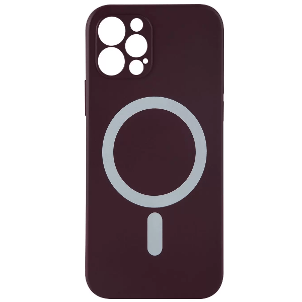 

Чехол Iphone 13 Pro MagSafe матовый цветной, бордовый, Чехол Iphone 13 Pro MagSafe матовый цветной