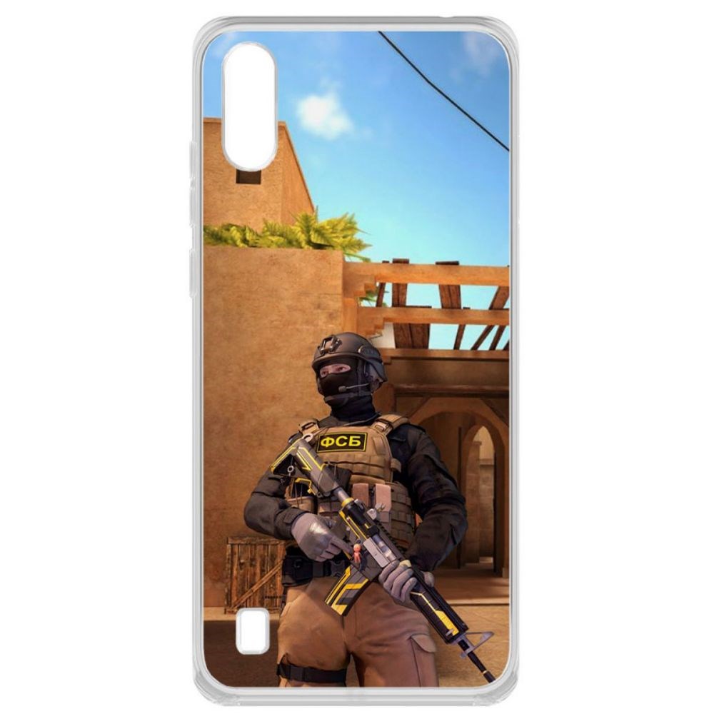 

Чехол-накладка Krutoff Standoff 2 - ФСБ для ZTE Blade A5 (2020)