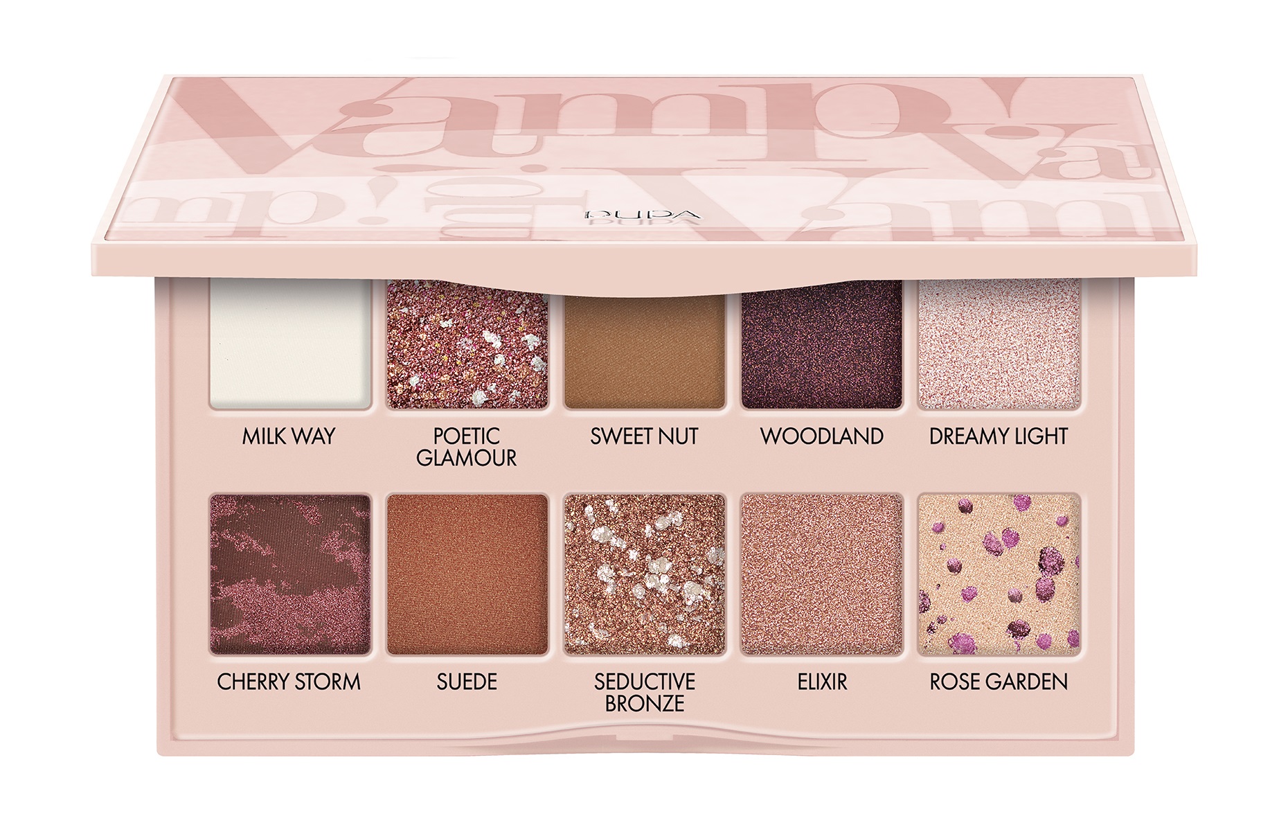 

Палетка теней для век Pupa Vamp!Palette, 6 Dreamy pink