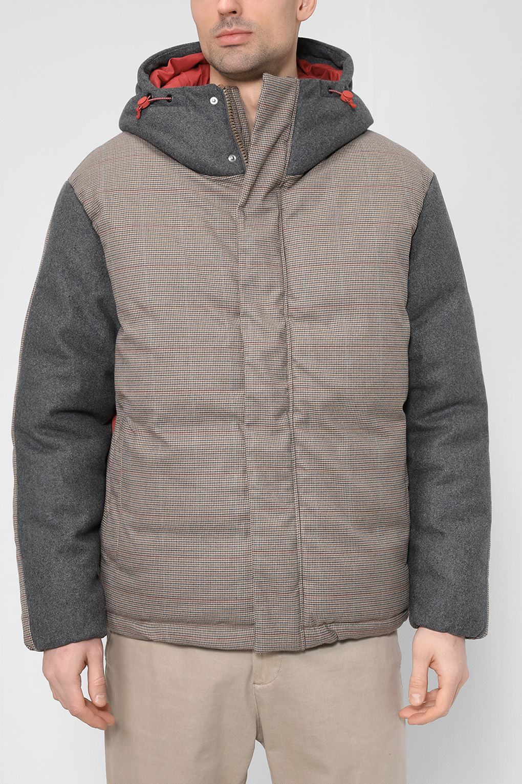 

Куртка мужская Esprit Casual 092EO2G317 серая M, Серый, 092EO2G317