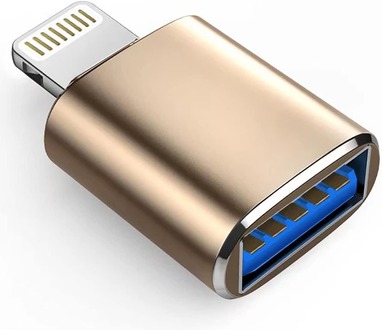 Переходник OTG KS-IS Lightning M на USB F для флешки