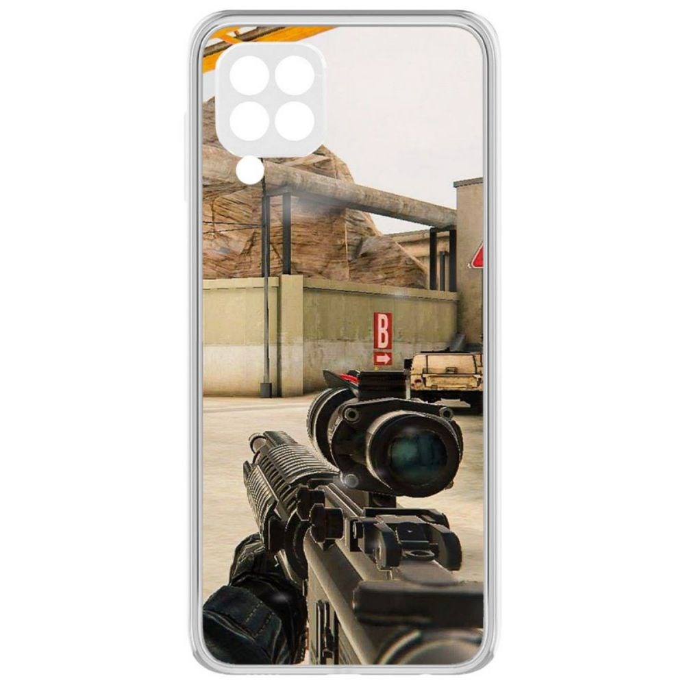 

Чехол-накладка Krutoff Cтандофф 2 (Standoff 2) - Оптика для Samsung Galaxy M32 (M325)