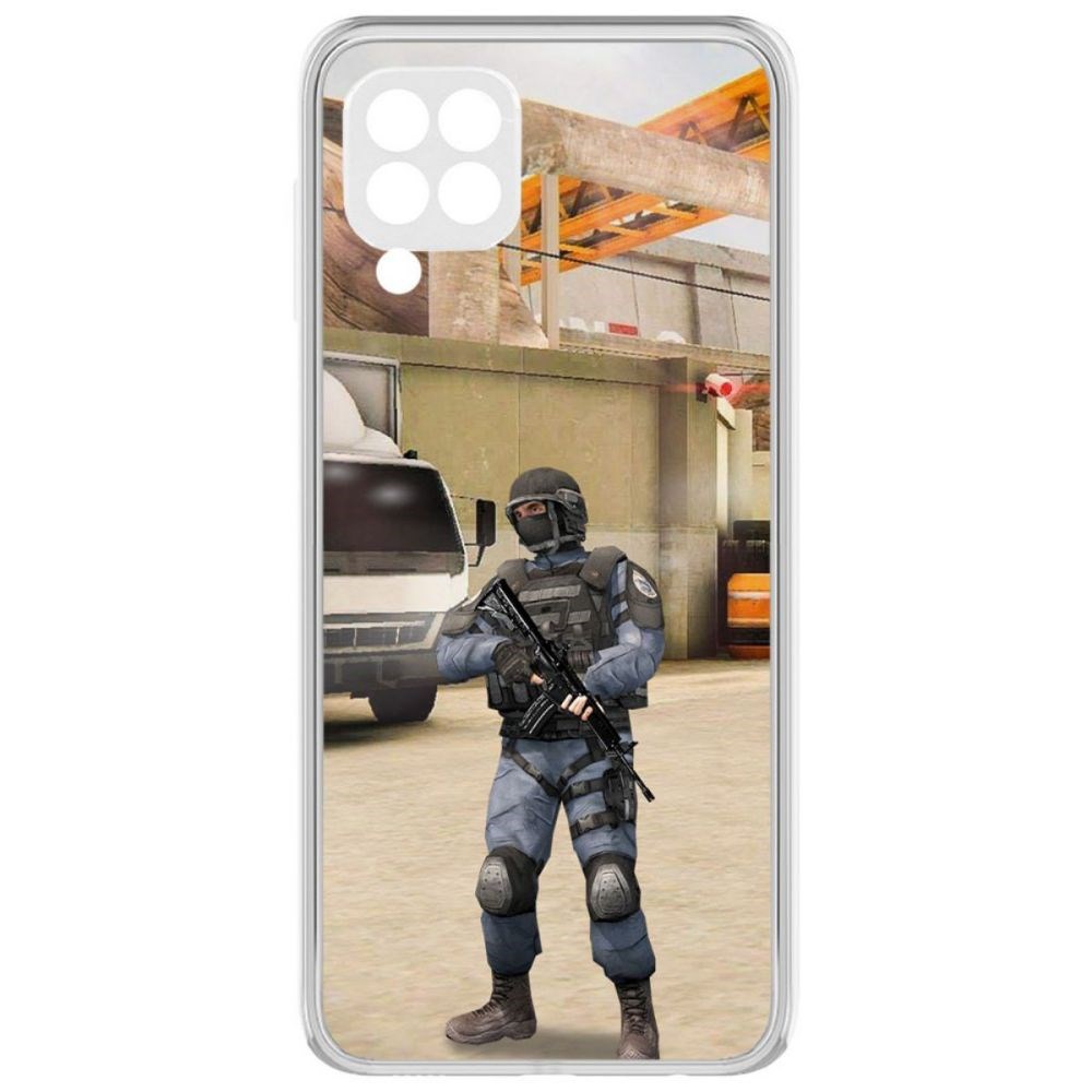 

Чехол-накладка Krutoff Standoff 2 - GIGN для Samsung Galaxy M32 (M325)