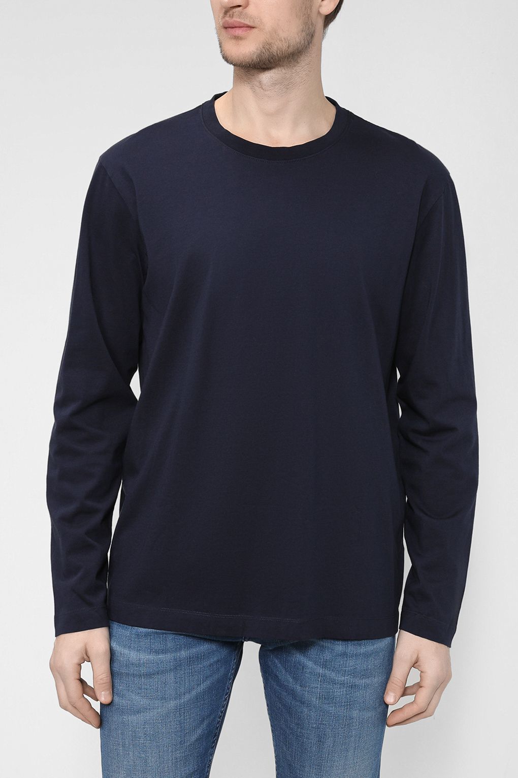 

Лонгслив мужской Esprit Casual 082EO2K304 синий XL, 082EO2K304