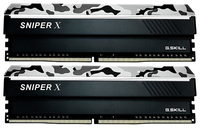 Оперативная память G.Skill Sniper X 16Gb DDR4 3200MHz (F4-3200C16D-16GSXWB) (2x8Gb KIT)