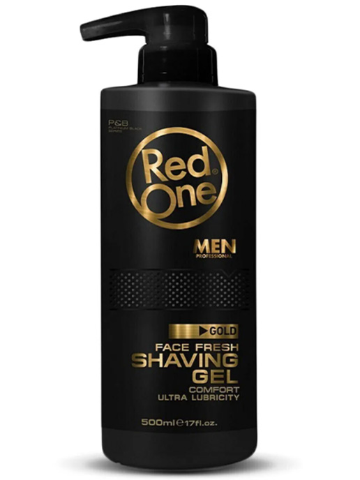 

Гель для бритья RedOne Shaving Gel Face Fresh GOLD, 500 мл