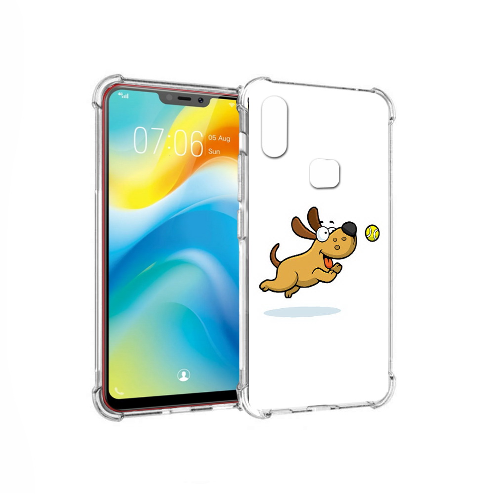 

Чехол MyPads Tocco для Vivo Y85 пёсик (PT108269.426.563), Прозрачный, Tocco