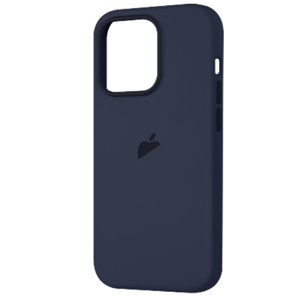 

Чехол iPhone 14 Pro Silicon Case Midnight (MagSafe) c Logo, синий, iPhone 14 Pro Silicon Case (MagSafe) c LOGO