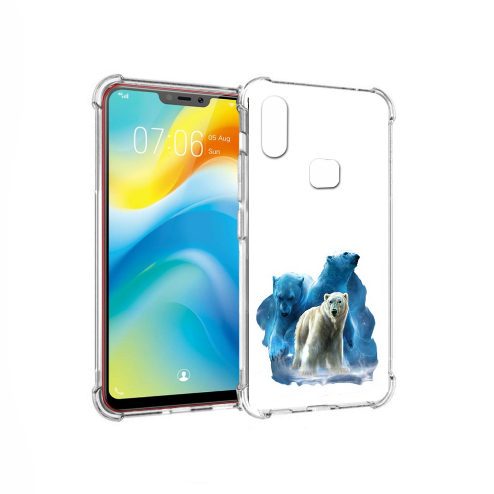 

Чехол MyPads Tocco для Vivo Y85 полярный медведь (PT108269.426.549), Прозрачный, Tocco