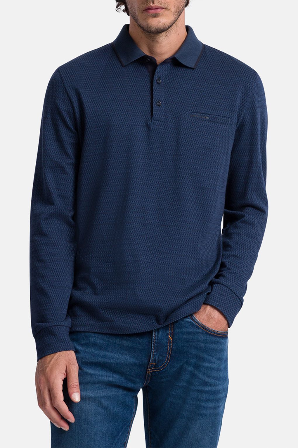 

Лонгслив мужской Pierre Cardin C5 30154 3010 синий M, C5 30154 3010