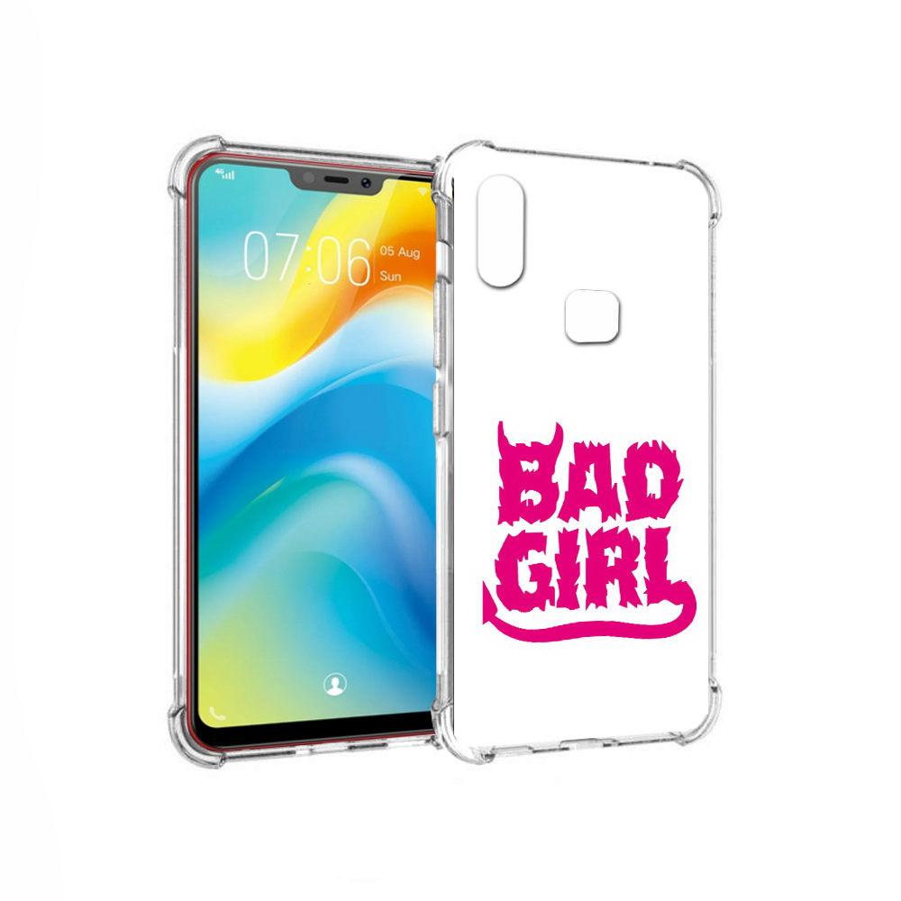 

Чехол MyPads Tocco для Vivo Y85 плохая девочка (PT108269.426.545), Прозрачный, Tocco