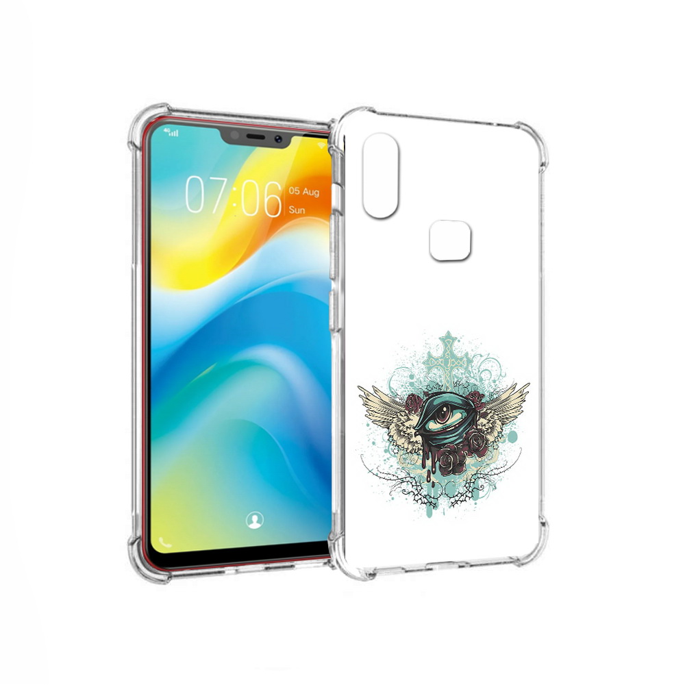 

Чехол MyPads Tocco для Vivo Y85 плачущий глаз с крыльями (PT108269.426.544), Прозрачный, Tocco
