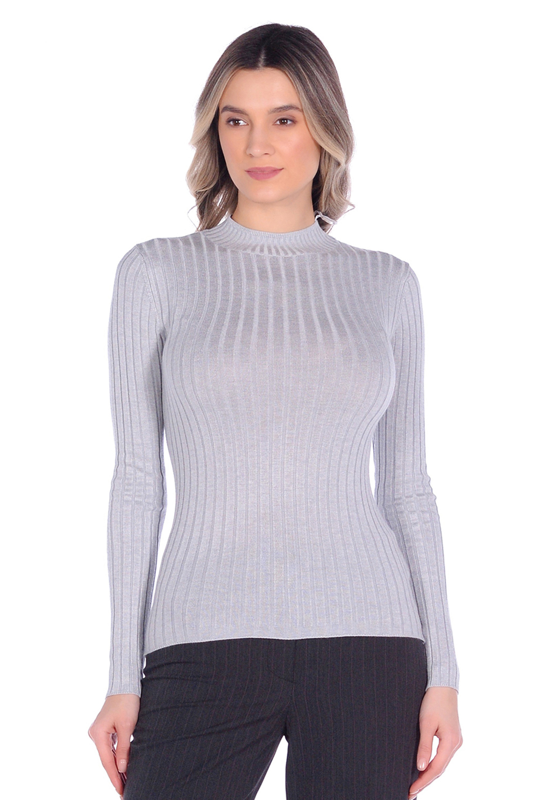 

Джемпер женский Hailys hailys K016241 серый L, hailys K016241