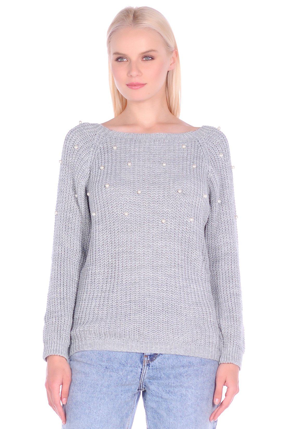 

Джемпер женский Zabaione zabaione K016182 серый S-M