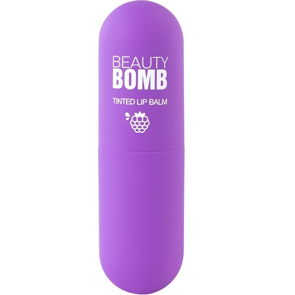Бальзам для губ Beauty Bomb Tinted Lip Balm, тон 04 Grape, 3,5 г легкий обновляющий бальзам elements 9092 6908 200 мл