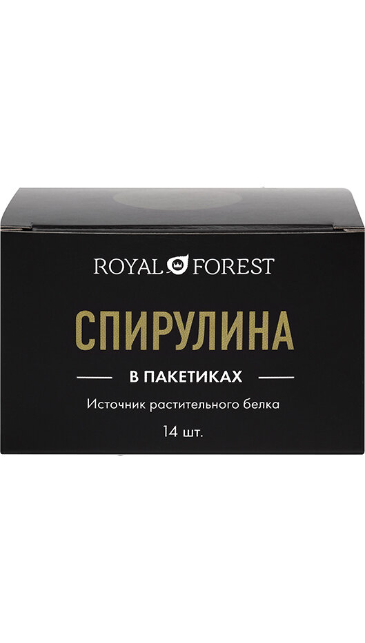 

Спирулина в cаше (14 шт х 2), 28 гр