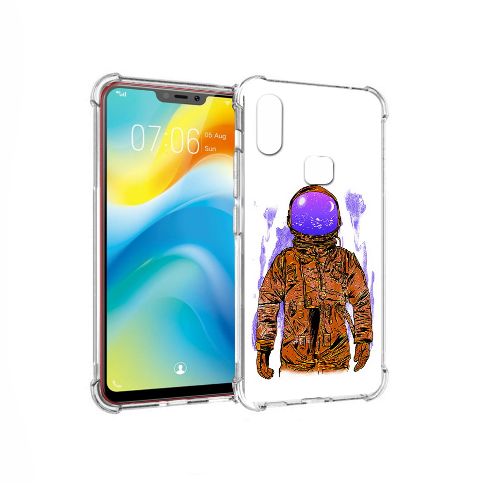 

Чехол MyPads Tocco для Vivo Y85 нарисованный мужчина в скафандре (PT108269.426.510), Прозрачный, Tocco
