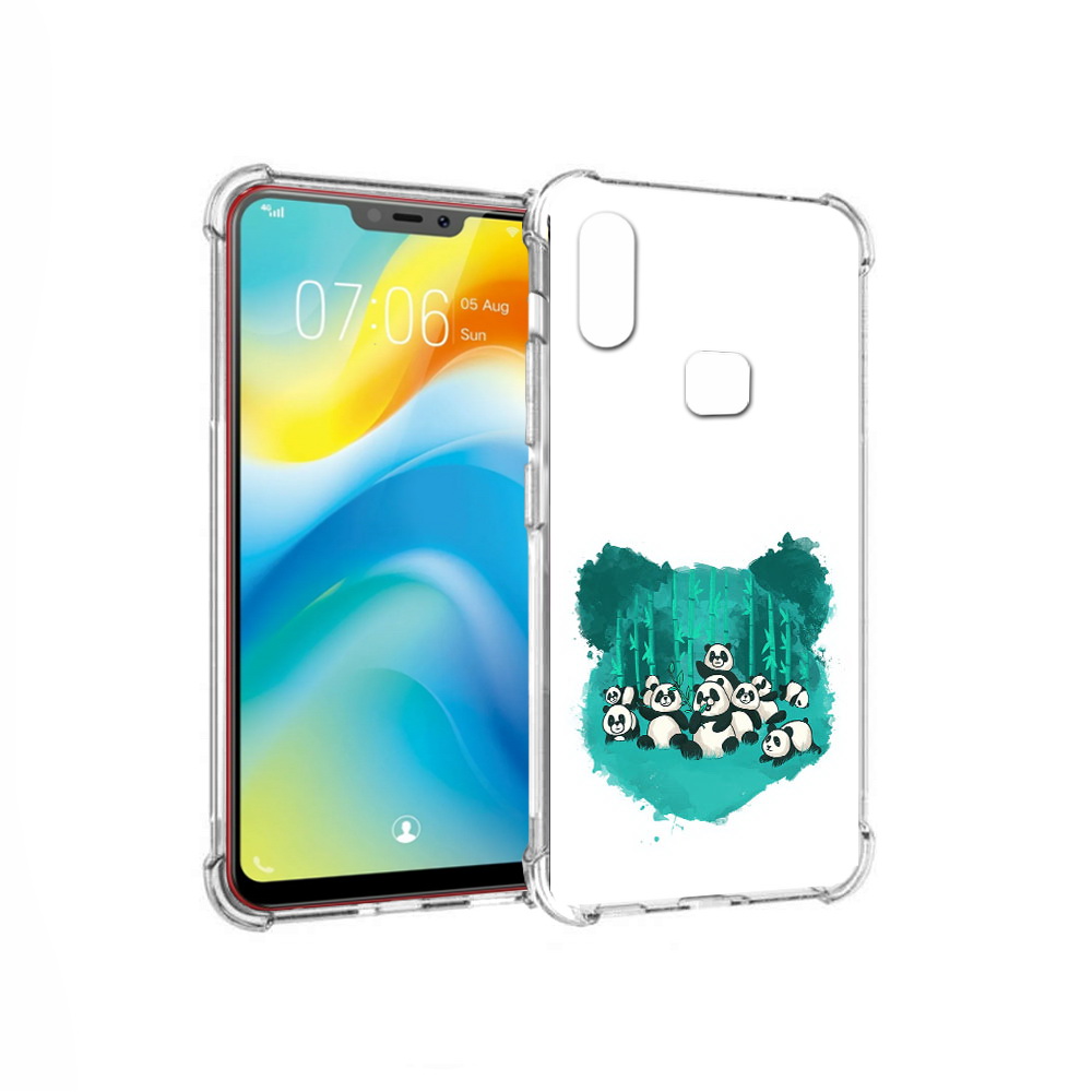 

Чехол MyPads Tocco для Vivo Y85 нарисованные панды (PT108269.426.508), Прозрачный, Tocco