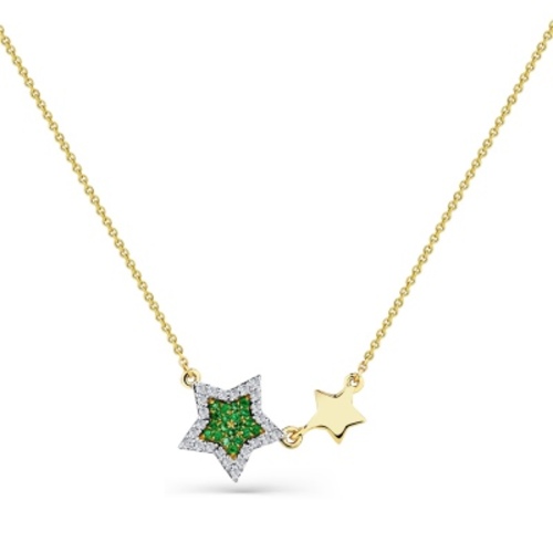 

Колье из золота 40 см Master Brilliant 6-360562-00-01, изумруд/бриллиант, 6-360562-00-01