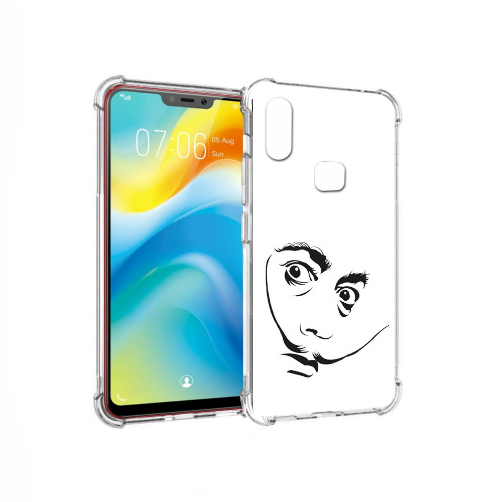 

Чехол MyPads Tocco для Vivo Y85 мужчина с длинными усами (PT108269.426.487), Прозрачный, Tocco