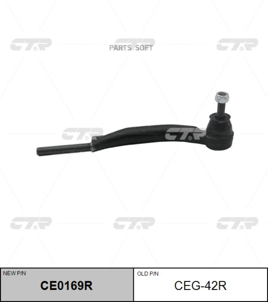 

Наконечник Рулевой Тяги Правый Cadillac Srx 2003-2011 Ce0169r CTR ceg-42r