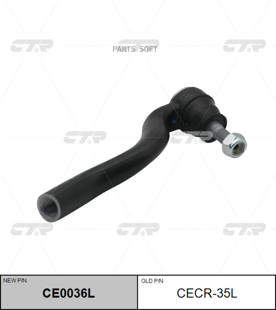 

Наконечник Рулевой Тяги Левый Jeep Grand Cherokee Iv 10> Ctr Cecr35L